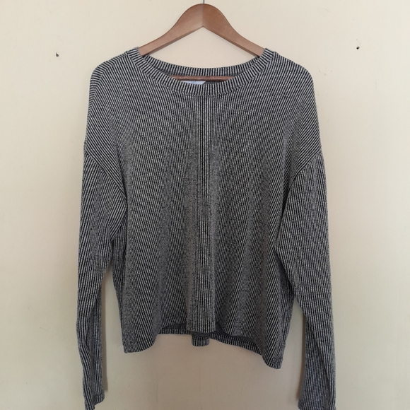 Time and Tru 2pc Black and White Sweater and Skirt Set Size XL - Picture 5 of 16